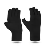 1 Pair of Sprots Protective Gloves for Men Women Black