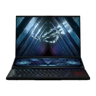 ASUS 華碩 GX650RX-0181A6900HX黑/(16"/R9 6900HX/64G/RTX3080Ti 16G/4T SSD/2K/165Hz//W11) 西風之神 雙螢幕電競筆電(福利品出清)