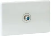 QCE Slimline TV Outlet Antenna Socket for PAY TV (F-Type)