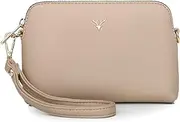 [Mcwayyi] Small Crossbody Bag for Women, Women Crossbody Bag Shoulder Handbags with Wristband & Adjustable Shoulder Strap