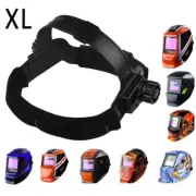 Solar Powered Auto Darkening Welding Helmet Adjustable Welding Cap XL XXL
