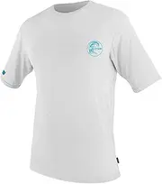 [O'Neill] Wetsuits Boys' Youth Hybrid Short Sleeve Sun Shirt, Overcast, 16