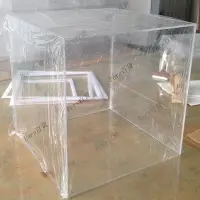 在飛比找Yahoo!奇摩拍賣優惠-【熱賣精選】亞克力抽屜糖果盒正方形展示盒有機玻璃產品透明壓克