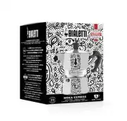 Bialetti Moka Express 90th Anniversary Special Edition 3 Cup Coffee Maker w/ Bag
