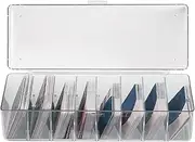 Playing Card Storage Box | Transparent Card Container - Trading Card Storage Box, Clear Card Storage Holder, Multi-deck Card Organizer Box for Game Cards