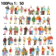 Sand Table Painted Figures Model Safe Simulation Trains 1:50 Scale ABS