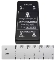 12W Isolated DC-DC Power Module Input 12V Output 60V 200MA ATMV12V60V200MA1