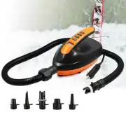12V Electric Car Air Tire Inflator Tool 110W Vehicle Air Compressor