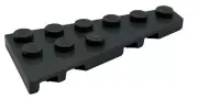 Lego 54383 Dark Bluish Gray Wedge Plate 6 x 3 Right Element 4290150