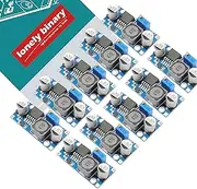 LM2596 DC-DC Buck Converter Module, Adjustable Step-Down Voltage Regulator 4.5V-40V to 3.3V-37V, High Efficiency Power Supply for Arduino, Raspberry Pi, and ESP32 Projects