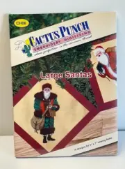Cactus Punch Embroidery CD Multi Format Signature Series CH06 Large Santas