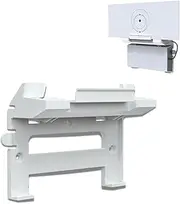 Tesha 2 in 1 Starlink Gen 3 Router & Power Supply Mount, White ABS Wall Mount with Cable Organizer for Starlink Mesh Node Kit, Starlink Brackets Holder for Rv, Living Room, Office