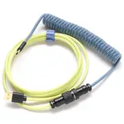 Ducky Premicord Custom Coiled USB Cable Daybreak