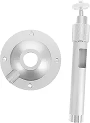 Tofficu Mini Projector Ceiling Mount Bracket Telescopic Projector Stand Space Saving Aluminum Holder Rotating Design for Home Theater and Office Use