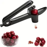 Handheld Cherry Pitter – Stainless Steel Corer with Lock, Compact & Time-Saving