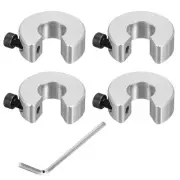 SBR12 Linear Rail Shaft Stop Collars with a Nickel Flat Head Wrench 4pcs
