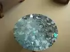 Natural Labradorite Gemstone Table – Iridescent Stone Furniture for Home Decor