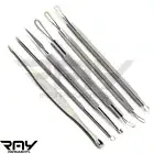 Set Of 6 Pimple Popper Remover Kit Blackhead Extractor Comedone Acne Spot