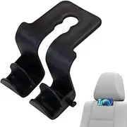 Purse Hook for Car - Car Headrest Storage Holder,Multi-Functional Backseat Bag Holder, Auto Double Hooks Organizer for Women Men Purse Coat