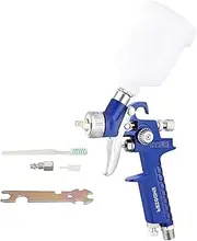 [ENDOZER] General Purpose Mini HVLP Spray Guns Auto Car Detail Paint Sprayer Spot Repair with 0.8mm Nozzle 125CC