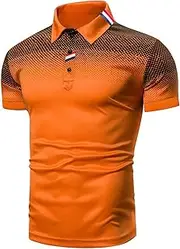 [Letuwj] Men's Polo Shirt Business Work Short-Sleeved t-Shirt