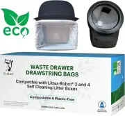 Liners, Litter-Robot 4 & 3 and Leo's Loo Too Compatible, Compostable, Plastic...
