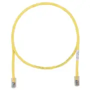 UTPCH10YLY Cat 5e UTP patch cord with rj45 plugs 10ft Box of 10