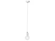 Create 1 Light Pendant in White