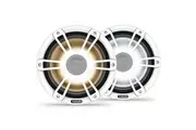 Fusion 3i 8.8" 330W Marine Speakers w CRGBW LED - White