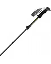 Gabel XTR CARBON EF Foldable Trekking Poles - Black/Lime - 110-130cm