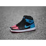 NIKE AIR JORDAN 1 HIGH AJ1 黑藍紅 休閒鞋 女鞋 CD0461-046