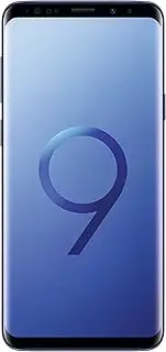 Samsung Galaxy S9+ Plus (6.2", Single-SIM) 128GB SM-G965F Factory Unlocked 4G/LTE Smartphone - International Version (Coral Blue) (Renewed)