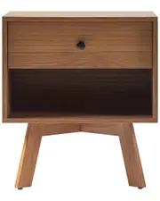 Walker Edison Mid-Century Modern 20in 1-Drawer Nightstand