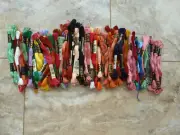 DMC Embroidery Thread Floss Multiple Colors Lot of 110 skeins