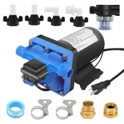 T42 On Demand Pump Home Water Pressure Booster Pump 110V AC with Brass Connec...