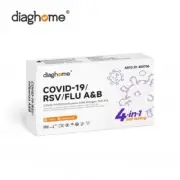 Diaghome Covid-19, RSV, Influenza A&B Antigen Test Kit 1 Test 2026 Expiry Date