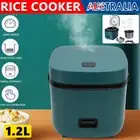 1.2L Electric Mini Rice Cooker Portable Non-Stick Cook 3 Cup Household Cooking