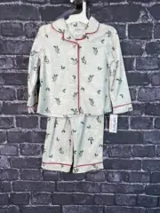 Just One You 3T Mistletoe Winter Christmas Pajama By Carters PJ 2-pc Set
