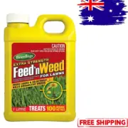Brunnings 1L Extra Strength Feed 'N' Weed Lawn Fertiliser Concentrate*