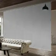 Patterned Iceberg 3 to 6 Panel Single Rail Panel Track, Panel width 23.5"
