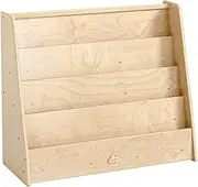 Jooyes Kids 4 Tier Wooden Display Bookcase - Single Side
