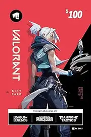VALORANT AUD$100 Gift Card - (Also redeemable in League of Legends, Teamfight Tactics and Legends of Runeterra) - PC [Online Game Code]