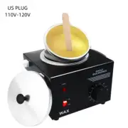 Electric Single Pot Wax Warmer Wax Heater Warmer Skin Hair Removal Adjustable Te