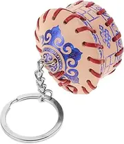[LIFKOME] Mongolian Yurt Keyrings Trailer Keychain with Yurt Design Cultural Souvenir for Bonfire Parties and Collectors Adventurers
