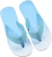 [LUCBEI] Shark Slippers Fashion Casual Flip-Flops Men's Flip-Flops Summer Clip-on Shoes Gradient Sandals Indoor Outdoor Summer Sandals (Color : Gradient Blue, Size : 42)