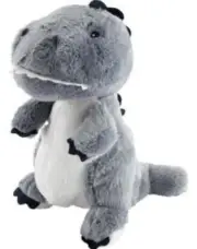 NWT Carters Grey White Dinosaur Dino Tyrannosaurus T Rex Plush Baby Toy 67503