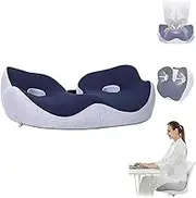 Libiyi Outfany Ergoseat, Welnax Orthosoothe Memory Foam Seat Cushion,U-Shaped Memory Foam Seat Cushion,Ergonomic Memory Foam Seat Cushion,Memory Foam Cushion Seat,Comfortable Seat Cushion (A)