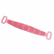 Pink Brush Wash Clean Scrubber Scrub Shower Body Bath Silicone Exfoliating