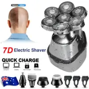 5 IN 1 Rotary Electric Shaver Rechargeable Bald Head Shaver 7D Beard Trimmer Men