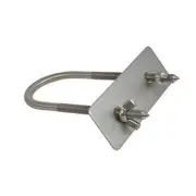 Stainless Steel Back Brace U Bolt for BBQ Rotisserie by Flaming Coals